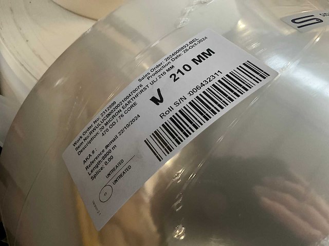 Diverse rollen plastiek/plastic (5x) - afbeelding 2 van  9