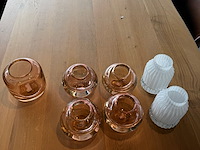 Diverse roze vazen - afbeelding 3 van  7