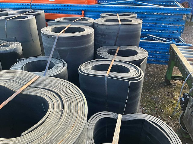 Diverse rubberen transportbanden (11x) - afbeelding 8 van  8