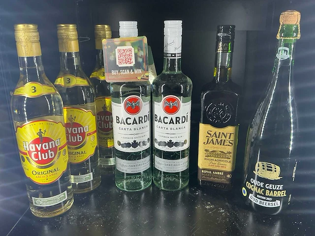 Diverse rum (6x) - afbeelding 1 van  1