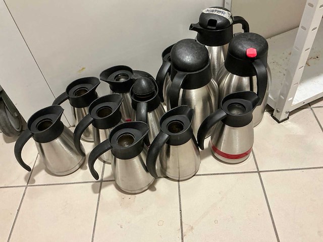 Diverse rvs koffiekannen (95x) - afbeelding 3 van  5