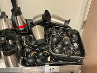 Diverse rvs koffiekannen (95x) - afbeelding 5 van  5