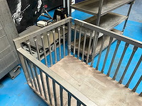 Diverse rvs transportwagens (2x) - afbeelding 3 van  7