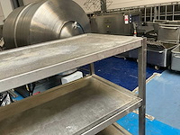 Diverse rvs transportwagens (2x) - afbeelding 6 van  7