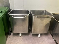 Diverse rvs voedingskuipen (5x) - afbeelding 2 van  6