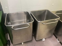 Diverse rvs voedingskuipen (5x) - afbeelding 3 van  6