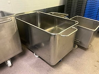 Diverse rvs voedingskuipen (5x) - afbeelding 4 van  6