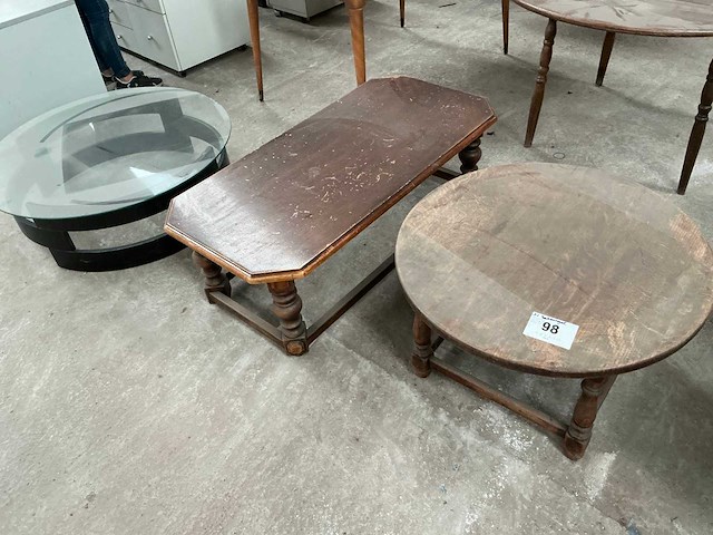 Diverse salontafel (3x) - afbeelding 1 van  4