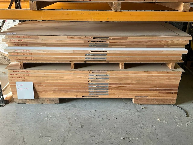 Diverse schildersdeurpanelen (18x) - afbeelding 1 van  2