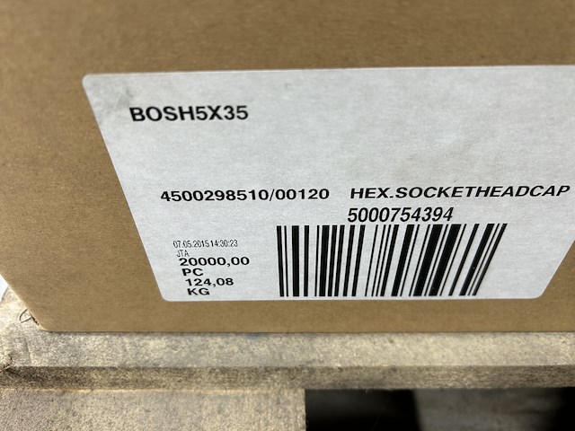 Diverse schroeven, bouten, moeren, pluggen - afbeelding 2 van  12