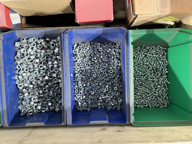 Diverse schroeven, bouten, moeren, pluggen - afbeelding 7 van  12