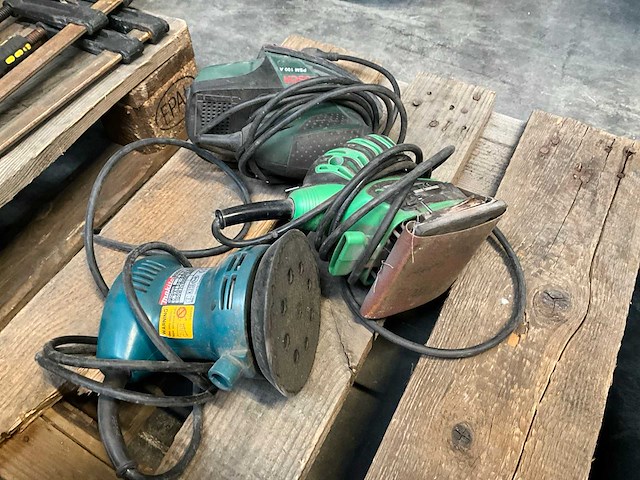Diverse schuurmachines (3x) - afbeelding 5 van  6