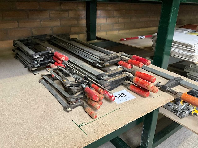 Diverse sergeanten/spanvijzen (26x) - afbeelding 1 van  9