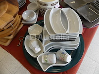 Diverse servies + vintage tafel - afbeelding 4 van  7