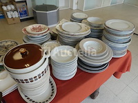 Diverse servies + vintage tafel - afbeelding 5 van  7