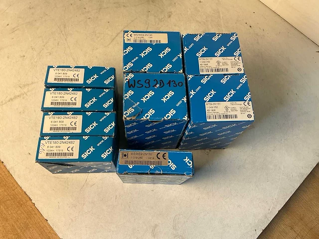 Diverse sick optische sensoren (9x) - afbeelding 1 van  10