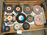 Diverse slijpstenen (12x)