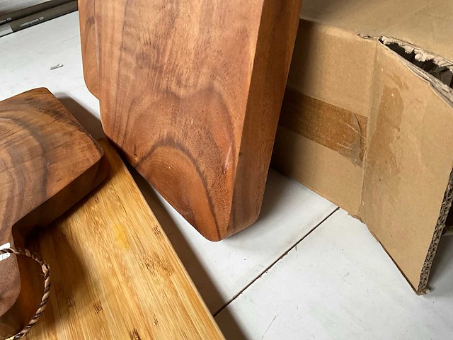 Diverse snijplanken hout (8x) - afbeelding 6 van  7