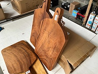 Diverse snijplanken hout (8x) - afbeelding 7 van  7