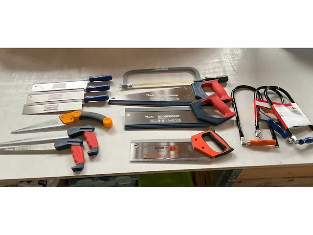Diverse soorten handzagen (13x) - afbeelding 1 van  8