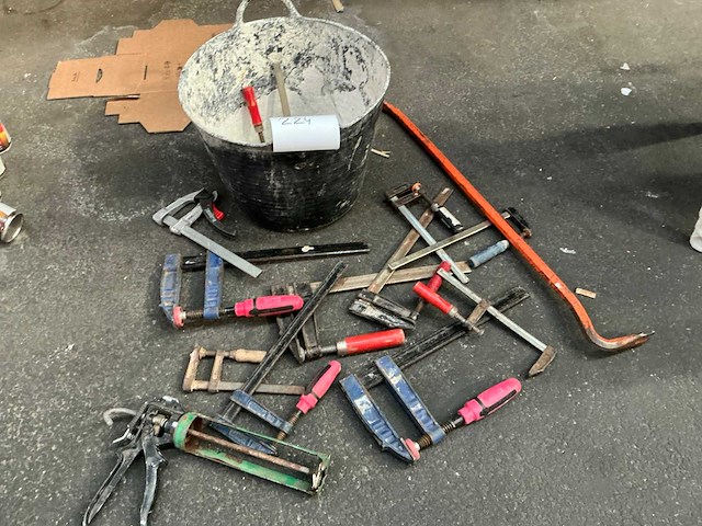 Diverse spanklemmen (10x) - afbeelding 1 van  1