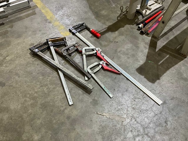 Diverse spanklemmen (6x) - afbeelding 1 van  3