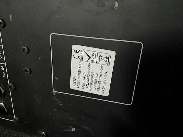 Diverse speakers/subwoofers (8x) - afbeelding 9 van  14