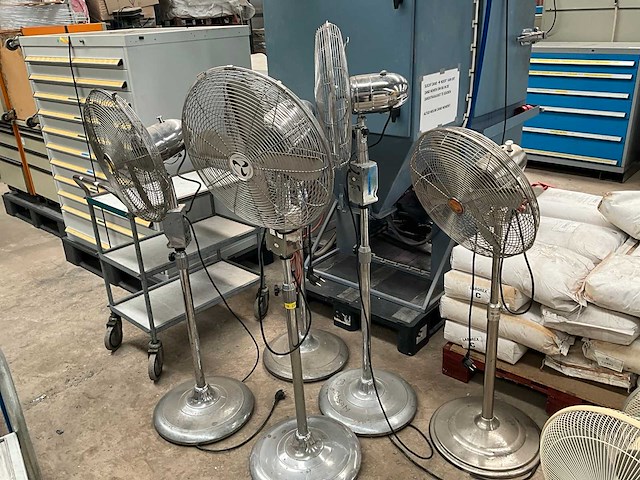 Diverse staande ventilatoren (5x) - afbeelding 1 van  4