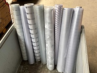 Diverse statische dessin raamfolie op rol breedte +/- 90 cm - afbeelding 1 van  6