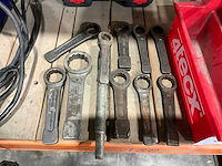 Diverse steek en ringslagsleutels (13x) - afbeelding 2 van  6