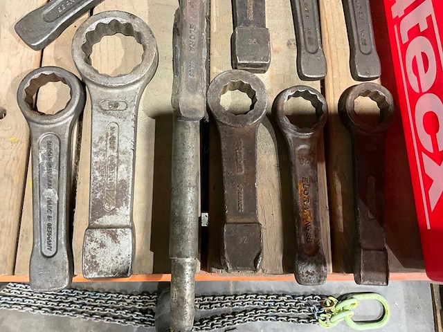 Diverse steek en ringslagsleutels (13x) - afbeelding 3 van  6