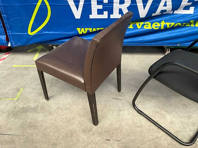 Diverse stoelen (3x) + unilux cypres kapstok - afbeelding 8 van  10