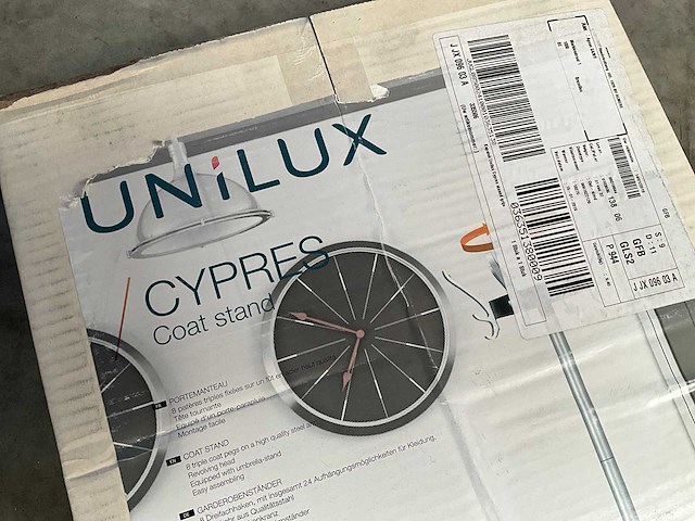 Diverse stoelen (3x) + unilux cypres kapstok - afbeelding 3 van  10