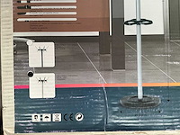 Diverse stoelen (3x) + unilux cypres kapstok - afbeelding 4 van  10