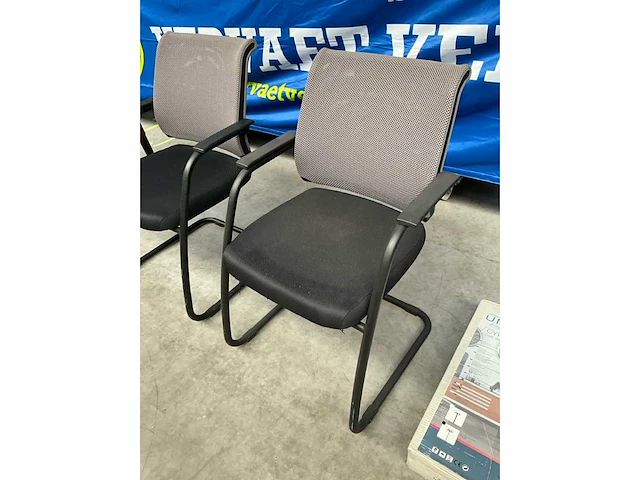 Diverse stoelen (3x) + unilux cypres kapstok - afbeelding 10 van  10