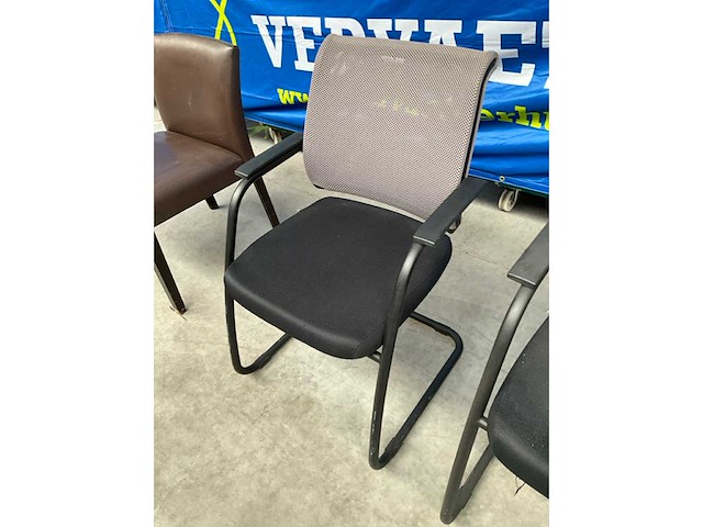 Diverse stoelen (3x) + unilux cypres kapstok - afbeelding 5 van  10
