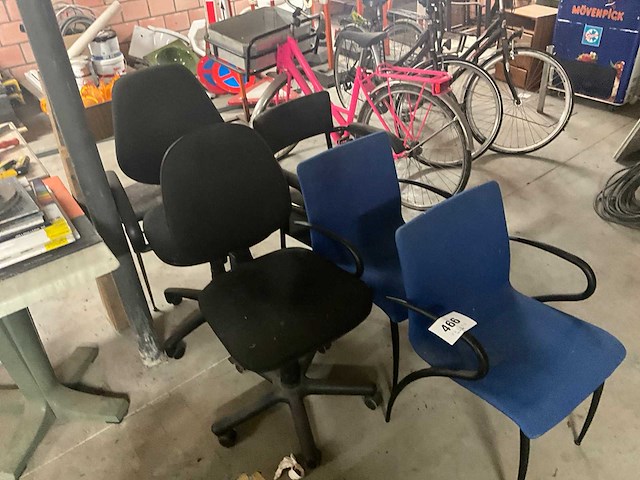 Diverse stoelen (6x) - afbeelding 1 van  5