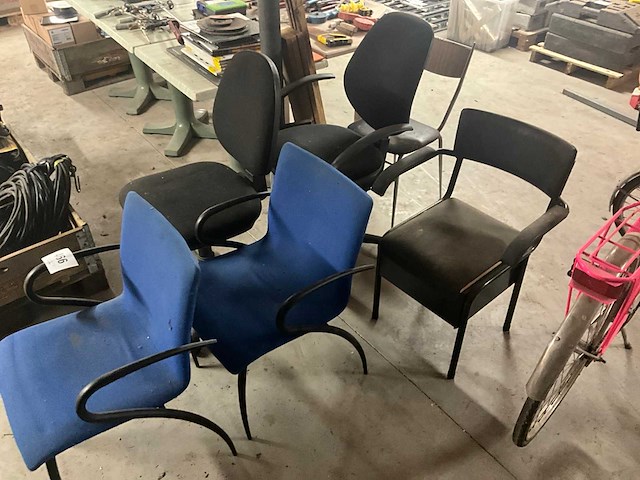 Diverse stoelen (6x) - afbeelding 2 van  5