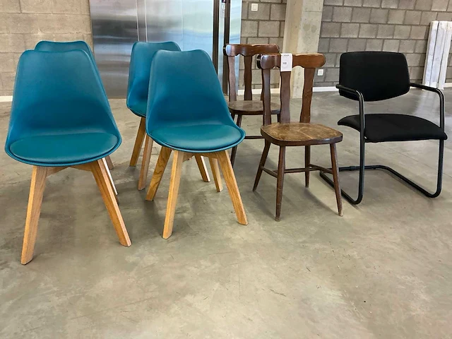 Diverse stoelen (7x) - afbeelding 1 van  10