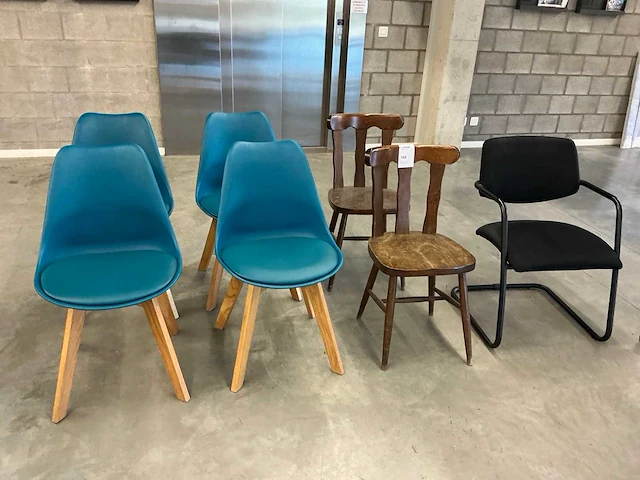 Diverse stoelen (7x) - afbeelding 3 van  10