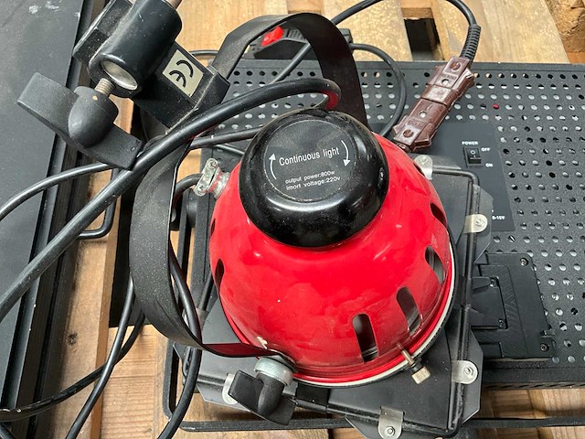 Diverse studiolampen (4x) - afbeelding 1 van  3