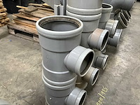 Diverse t-verbindingsstukken wavin (7x) - afbeelding 3 van  7