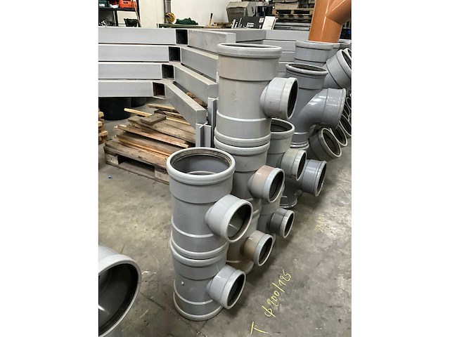 Diverse t-verbindingsstukken wavin (7x) - afbeelding 4 van  7