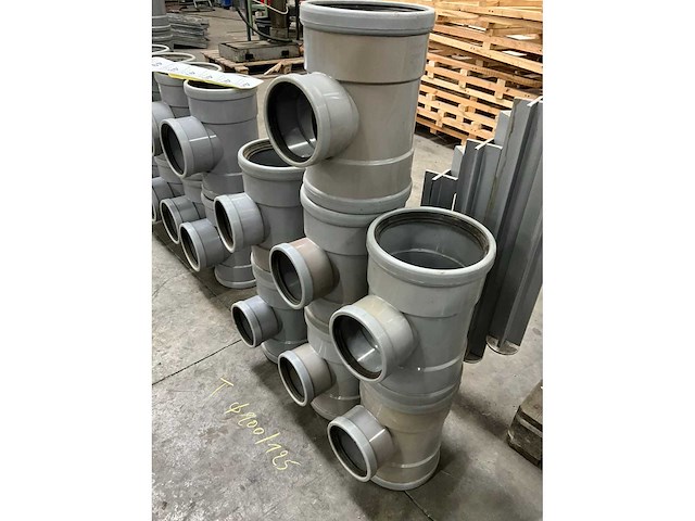 Diverse t-verbindingsstukken wavin (7x) - afbeelding 5 van  7