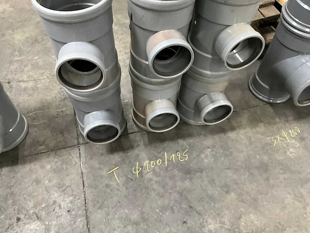 Diverse t-verbindingsstukken wavin (7x) - afbeelding 7 van  7