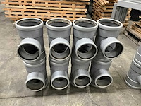 Diverse t-verbindingsstukken wavin (8x) - afbeelding 1 van  7