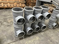 Diverse t-verbindingsstukken wavin (8x) - afbeelding 2 van  7