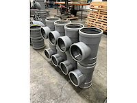 Diverse t-verbindingsstukken wavin (8x) - afbeelding 4 van  7