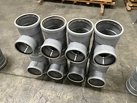 Diverse t-verbindingsstukken wavin (8x) - afbeelding 6 van  7