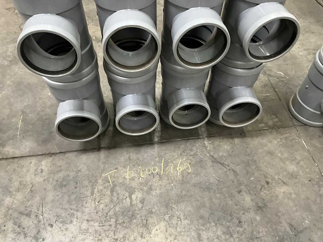 Diverse t-verbindingsstukken wavin (8x) - afbeelding 7 van  7